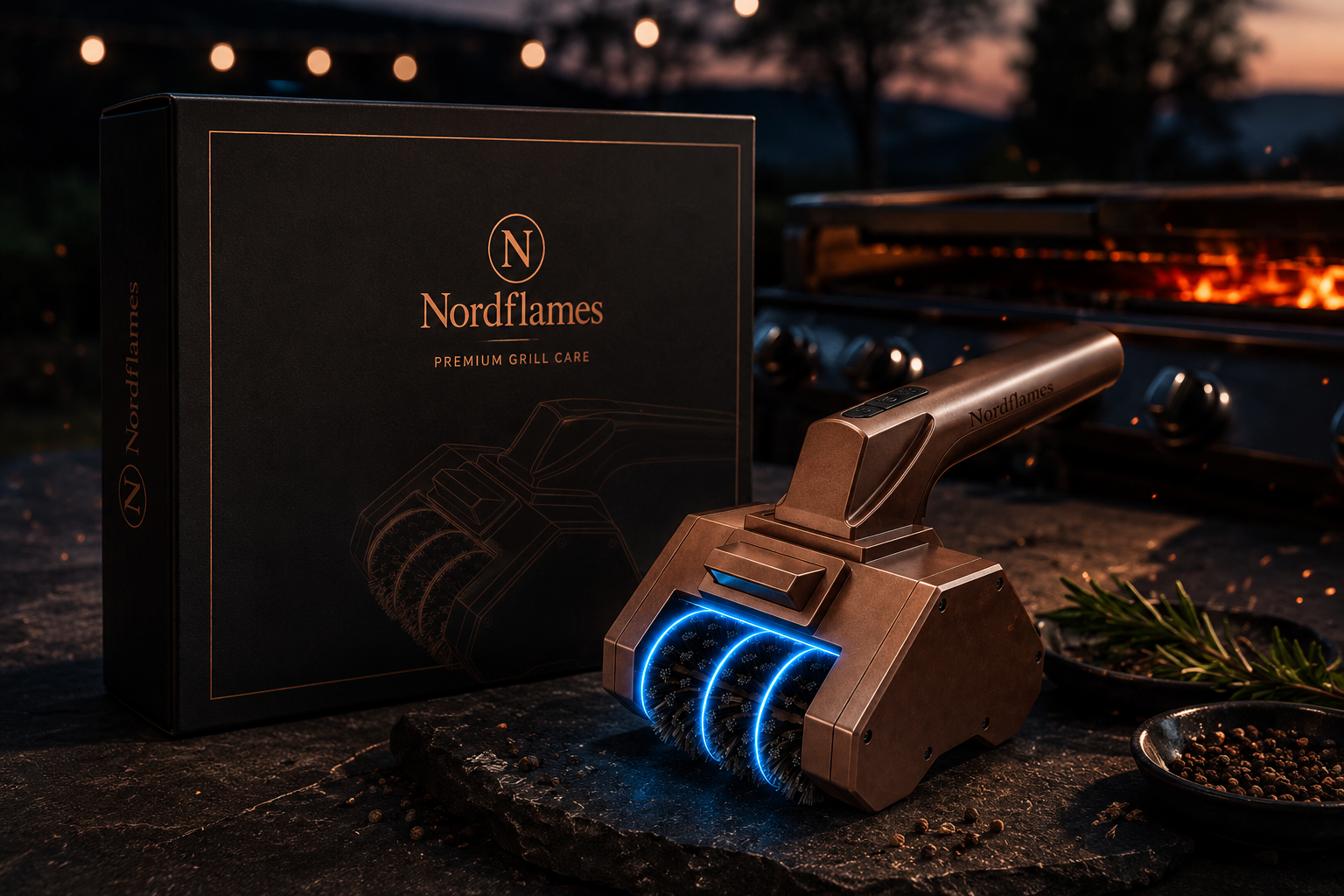 Nordflames™ premium bakgrund